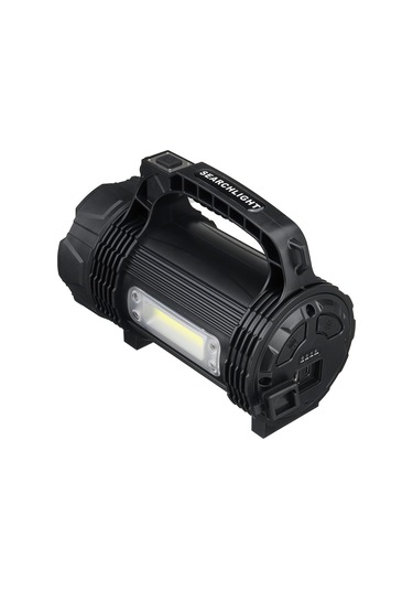 Ps-889 Su Geçirmez Yüksek Güçlü Osram Led 30w Şarj Edilebilir Powerbank Özellikli Profesyonel El Feneri Çok Renkli