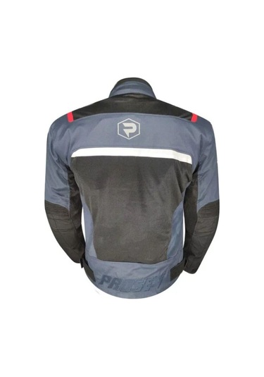 Motosiklet Montu 4 Mevsim Maxdura Kumaş File Çok Foksiyonlu Cepler Motor Mont Rature Blue