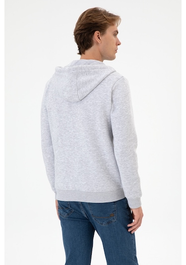 U.s. Polo Assn. Erkek Açık Gri Hırka Örme 50313755-vr001 Acık Grı