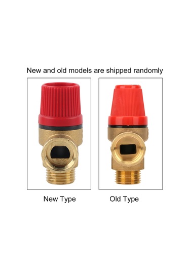 Ximistore9 Makyajlı Kazan Bakır Emniyet Valfi - Tek Yönlü Basınç Serbestleştirici, G 1/2" Dişli, 3bar, Dn15, Sızıntısız Tasarım