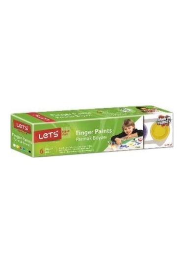 Let's Parmak Boyası 25mg 6 Renk L-5500