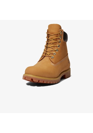 Timberland Premium 6 İnch Lace Up Waterp Erkek Sarı Outdoor Ayakkabı Düz Tb1100617131 Sarı