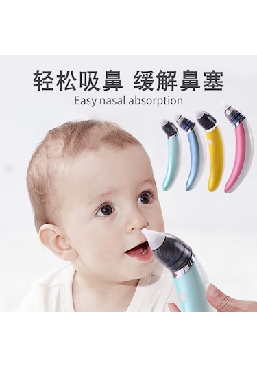 Konesam Bebekler İçin Yeşil Elektrikli Burun Aspiratörü - Toksik Olmayan, Hafif Ve Pratik