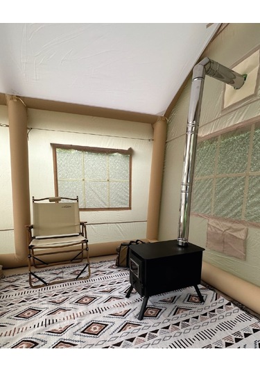 Nurgaz Campout Şişme Çadır Çok Renkli