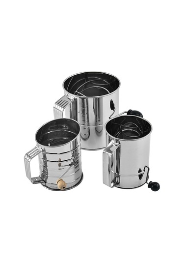 Sones El-kranklı Eğik Un Eleği Mutfak Pişirme Aletleri Diğer