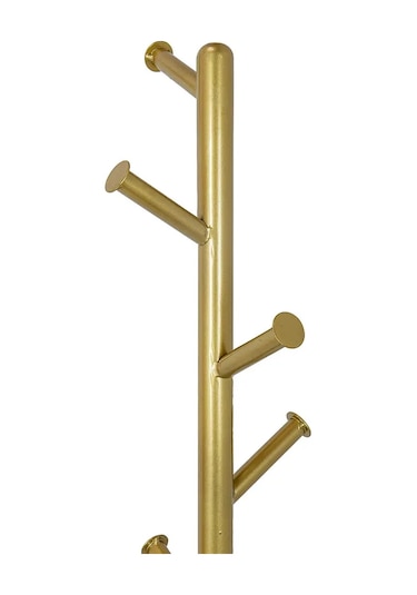 Solid Amazing Siyah Ayaklı Askılık Gold