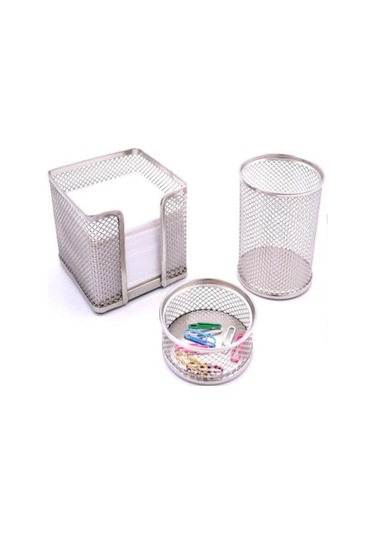 Lotte Metal Perfore 3 Lü Set Siyah Siyah