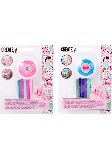 Create It Saç Tasarım Seti - Pembe