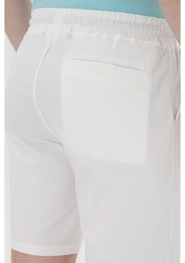 U.s. Polo Assn. Erkek Ekru Şort Örme 50298062-vr019 Ecru Ekru