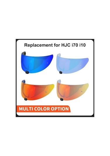 Pazly Hjc İ70 İ10 Kaskı İçin Uv Koruma Çizilmeye Dayanıklı Vizör Yedek Parça