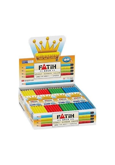 Fatih Gold Kurşun Kalem 12 Li Düzine Fiyatı