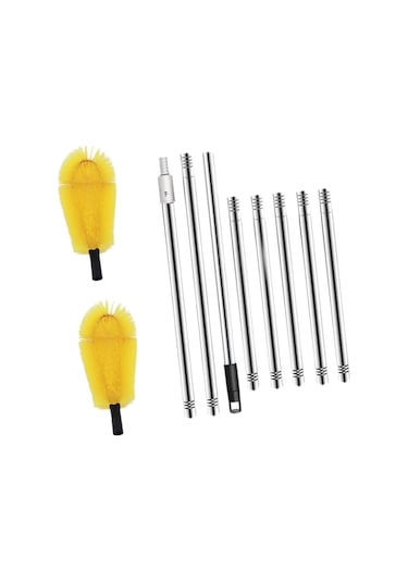 Suntek Oluk Temizleme Fırçası Kolay 2,85m-8-bölüm-çubuklar