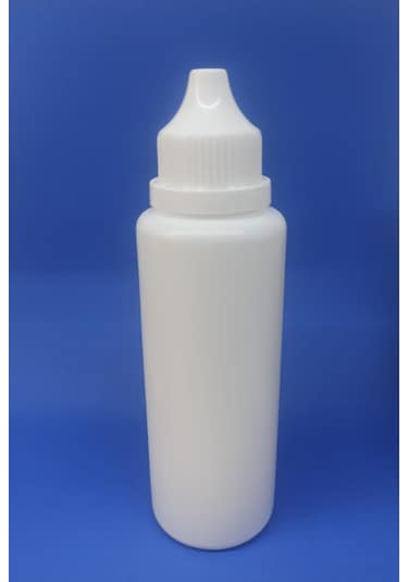 Demethome Boş Plastik Likit Şişe Mürekkep Kolonya Şişesi 100 x 125 ML