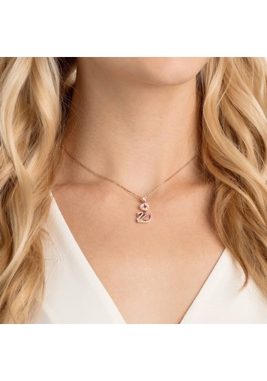 Swarovski 5473024 Dazzling Swan Y Kolye