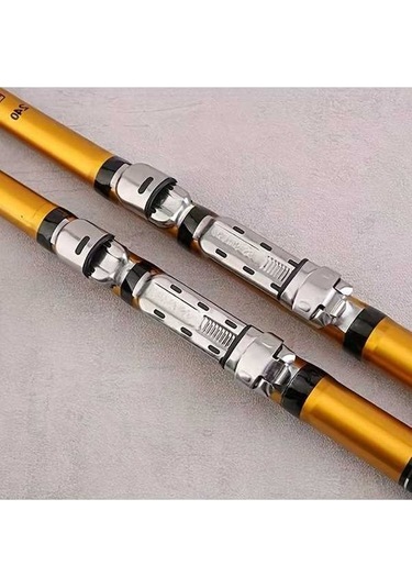 Didadodo Luya Teleskopik Olta Elyaf Takviyeli Plastik 2,7m, Küçük Boyutlu 2,7m