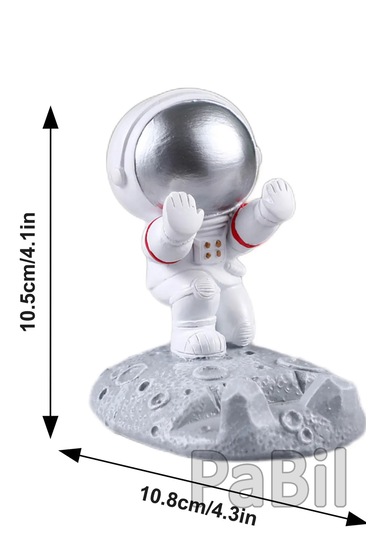 Astronot Aksiyon Figürlü Tablet Ve Telefon Standı Kutulu Model 1