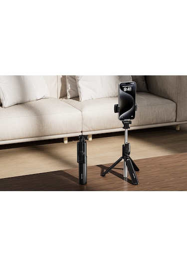 Ven-dens Vd-ss04 Premium Bluetooth Selfie Tripod Ve Uzaktan Kumanda