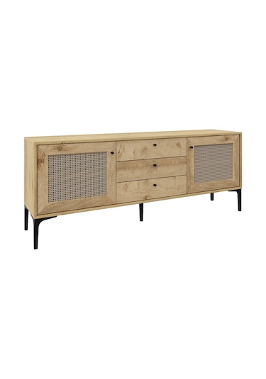 Trio Wood Hasırlı Konsol %100mdf