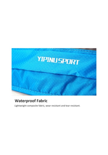 Gajeena Spor Ve Fitness İçin Su Geçirmez Koşu Kemeri, Cep Tasarımı, Ayarlanabilir Kayış, Reflektif Şeritli Kırmızı