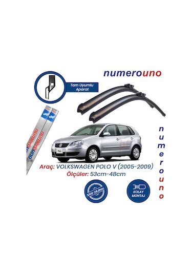 Volkswagen Polo V Muz Silecek Takımı 2005-2009
