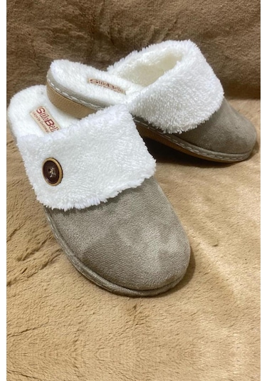 Modafrato Carmen Kadın Ev Terliği Kışlık Topuklu Terlik 001