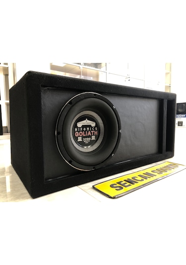 Hifonics Goliath 12 3200w Rms Subwoofer Sencan Sound