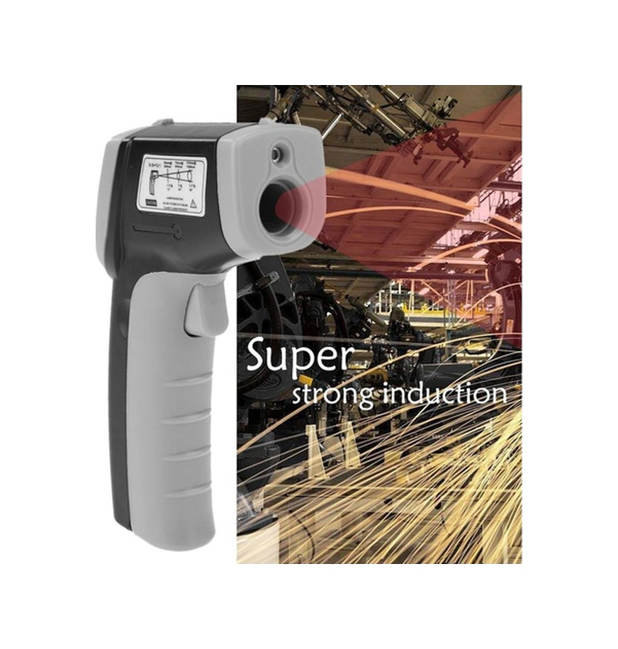 Fortunelane Endüstriyel Kızılötesi Termometre -50 C - 380 C, Çok Yüksek Hassasiyetli Ölçüm