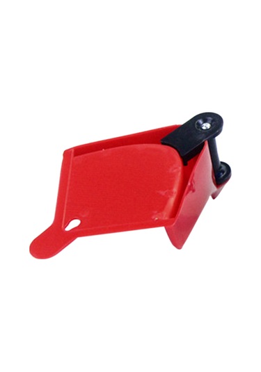 Yaozixa 4 Adet Kırmızı Pp Otomobil Hortum Rehberi - Lastik Döngü Engeli Ve Su Borusu Yönlendirici