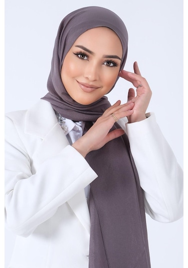 Harem Scarf Brisa Vual Şal - Koyu Füme - Koyu Füme