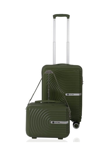 Mçs Polipropilen 2li Valiz Seti Kabin & Makyaj V374 S21yy1000134-set 00019 Haki