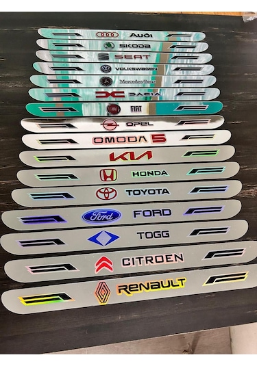 Oto Kapı Eşiği Aynalı Pileksi Opel