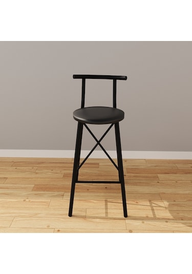 Mutfak Sandalyesi Bar Taburesi Döşemeli 1112 Çok Renkli