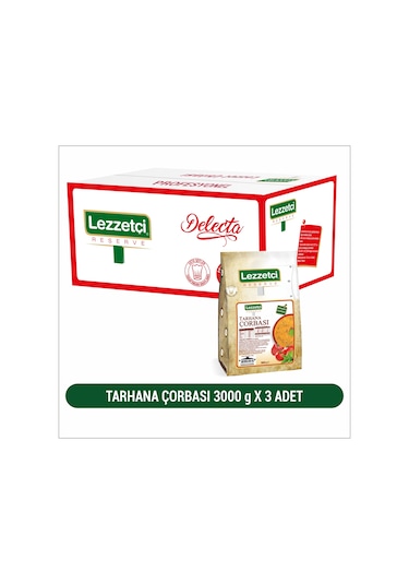 Lezzetçi Tarhana Çorbası 3 x 3 KG