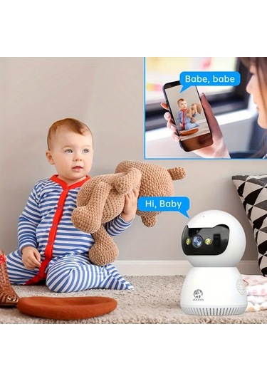 Xuweiwei Joan 3mp Hd Akıllı Güvenlik Kamerası C2t 3mp Tam Renkli Gece Görüşü İki Yönlü Ses Hareket Algılama Uzaktan Kontrol