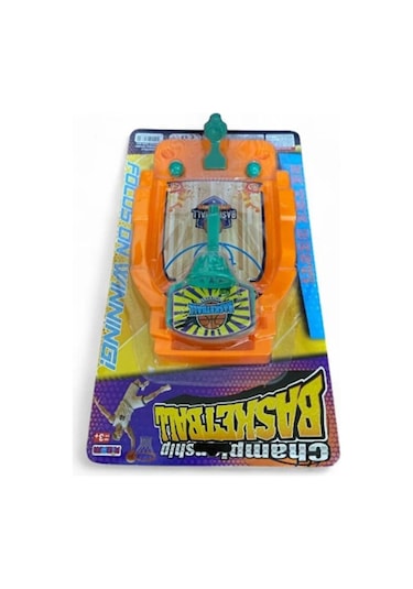 Mini Basketbol Şut Oyunu, Yaylı Fırlatmalı 24cm