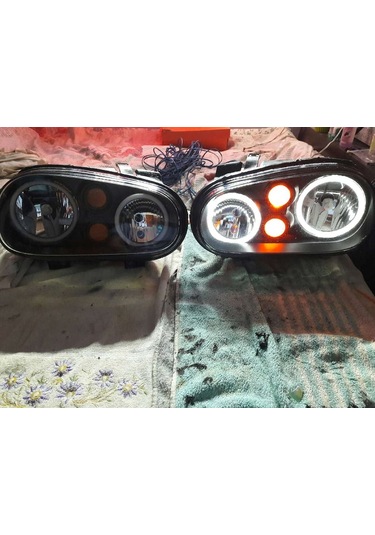 Universal Yuvarlak Angel Rgb 2'li Set 88 MM