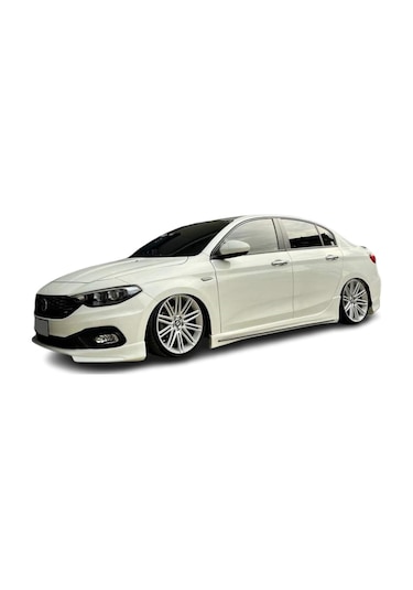 Fiat Egea 2015 - 2022 Custom Yan Marşpiyel Seti Plastik