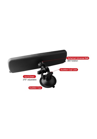 Besthome1 Geniş Görüş Alanlı Anti-parlak Mavi Dikiz Aynası - Czc-251 Blue, Yüksek Kaliteli Ve Görsel Konforlu