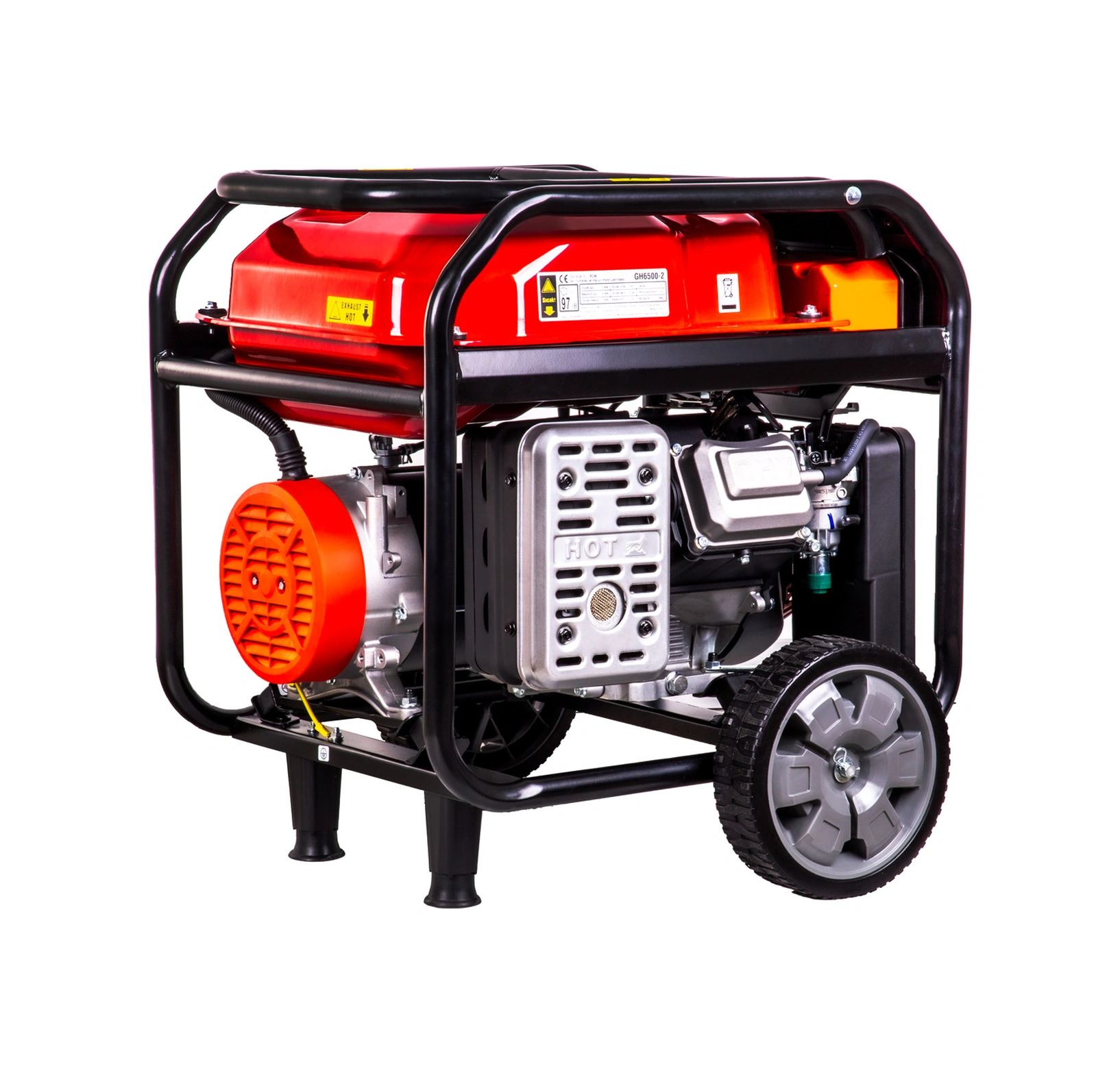 Loncin Gh6500-2 Eur5 Benzinli İpli Monofaze Jeneratör 6 Kw