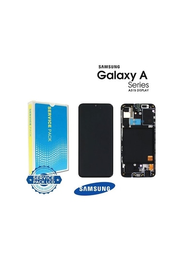 Lenipa Samsung Uyumlu A31 A315 Servis Lcd Ekran Siyah