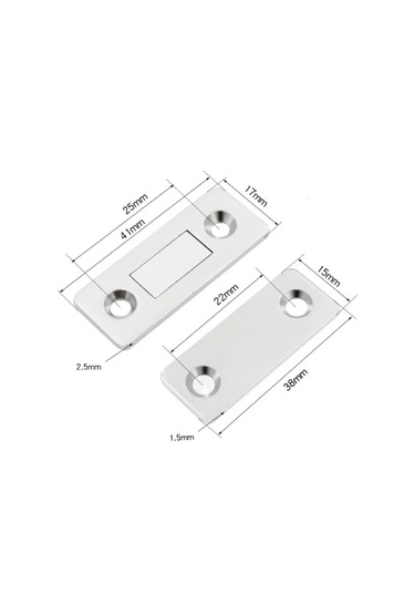 Lıpko Sessiz 2'li Manyetik Kapı Kilidi 137605176 Zirveli