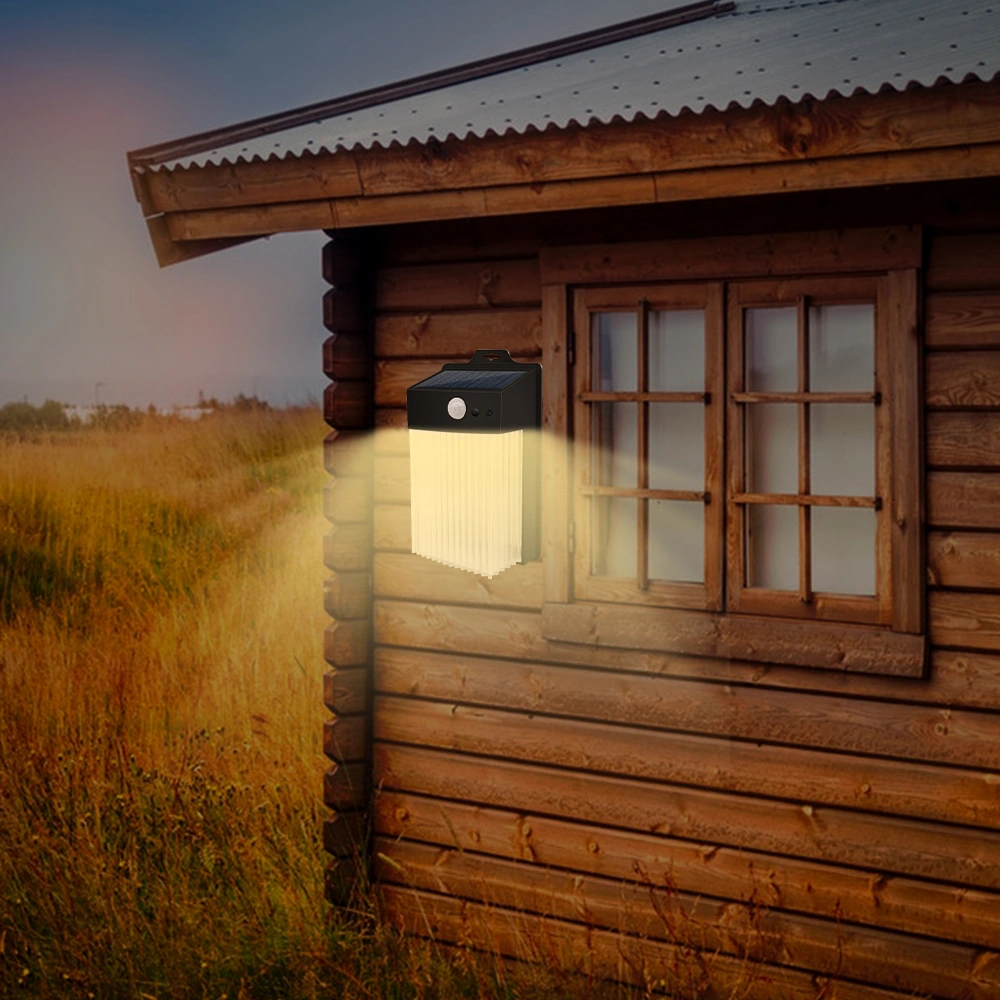 Qingmipy Dış Mekan Güneş Enerjili 50 Led Işık, Ip65 Su Geçirmez, İnsan Algılama, 3 Vitesli Kontrol, Bahçe/ev Cephesi Aydınlatması Ilık Beyaz