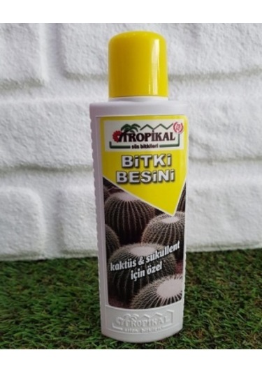 Kaktüs Sukulent Besini 3 ADET 225 ml Bitki Besini Sıvı Gübre