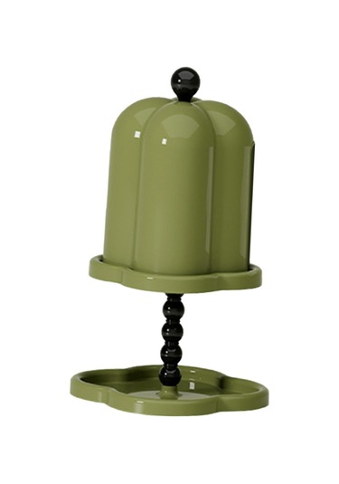 Homyl Tepsili Mendil Kutusu Kağıt Dağıtıcısı Ev Yeşil