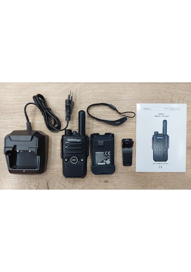 Aselsan A446C1 10 KM Mesafeli Pmr El Telsizi Tekli Paket