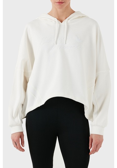 Emporio Armani Bayan Sweat 6d2m7f 2j49z 0101 Beyaz Beyaz Emporio Armani Bayan Sweat 6d2m7f 2j49z 0101 Beyaz Beyaz