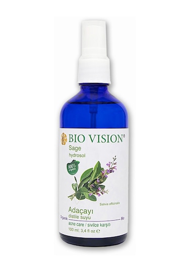 BioVision Saf Adaçayı Distile Suyu Sprey 100 ML