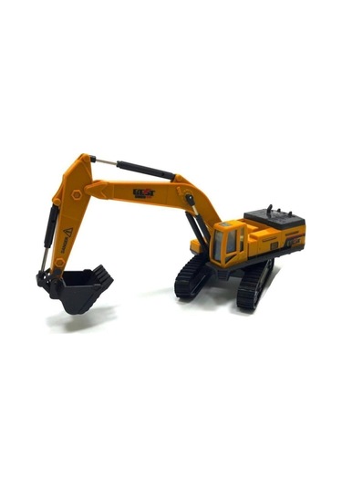 Vinç Ekskavatör Kepçe Metal Oyuncak Iş Makinası Sürtmeli Araçlar