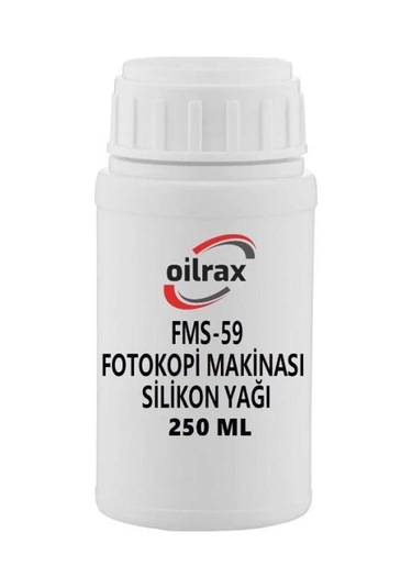 Oılrax Fotokopi Makinası Silikon Yağı - 250 Ml Ricoh Xerox Canon Kyocera Sharp Konica Minolta 1 Adet