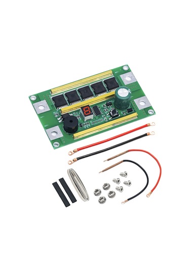 Vkemall 12v Otomatik 18650 Li-pil Kaynak Makinesi Kontrol Kartı - Tam Diy Aksesuar Seti Metal Mos Çekirdek, Yeşil